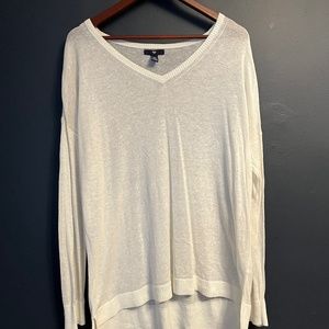 Gap lightweight white sweater